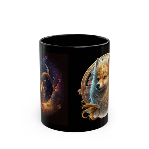 capricorn dog mug