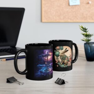 libra rabbit mug