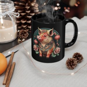 Gemini Pig mug