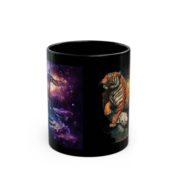 Black Libra Tiger Mug - Image 2