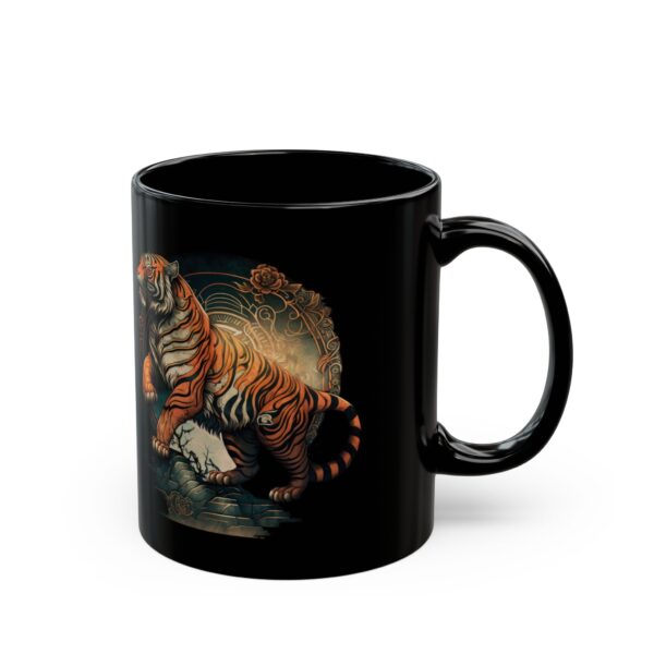 Black Capricorn Tiger Mug - Image 3