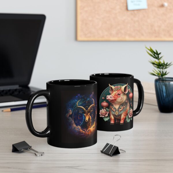 Capricorn Pig mug