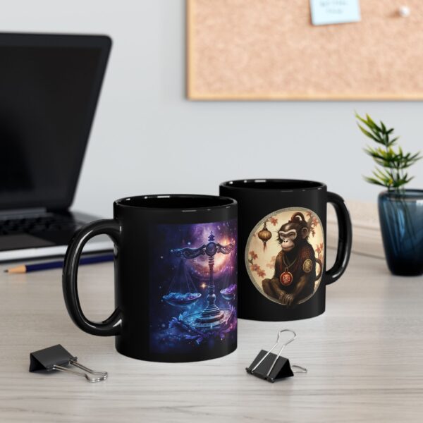 libra monkey mug