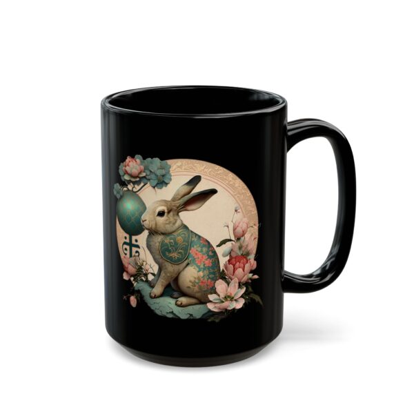 Black Pisces Rabbit Mug - Image 5