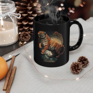 pisces tiger mug